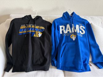 Los Angeles Rams NFL Football 2025 Logo Stafford Nacua Adams Hoodie S