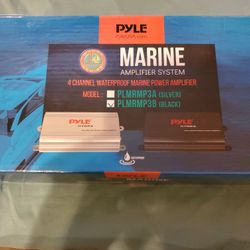 4 Channel Waterproof Marine Amplifier Pyle Hydra