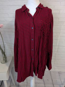 Old Navy plaid shirt size XXL