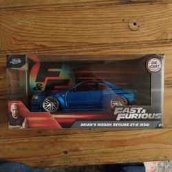 Fast And Furious Brian's Nissan Skyline Gt-R R34