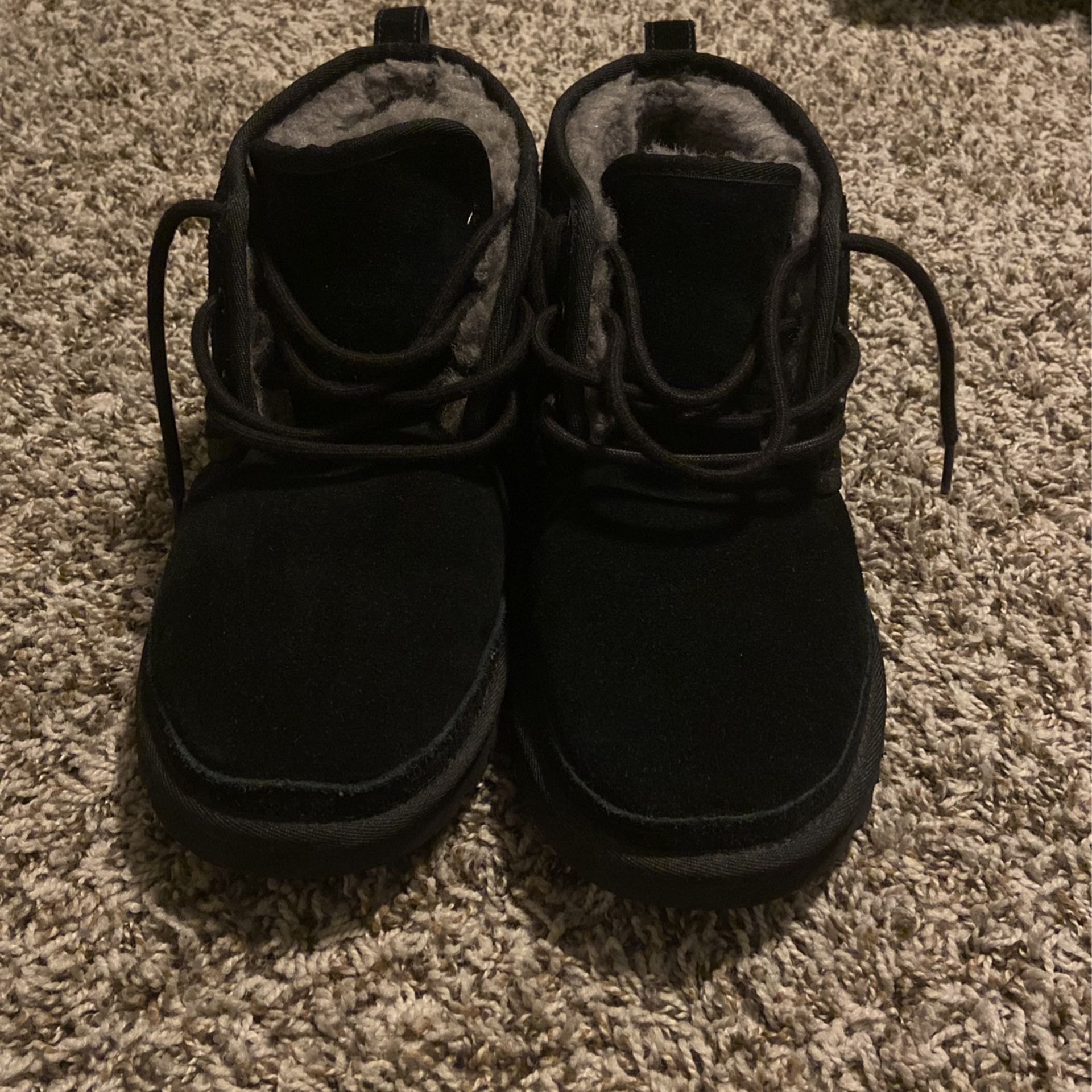 Men’s Black Ugg Boots Size 10