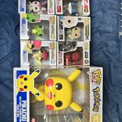 Pokemon And Cartoon Funko Pops