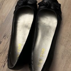 Me Too Black 8.5 Women’s Flats Shoes
