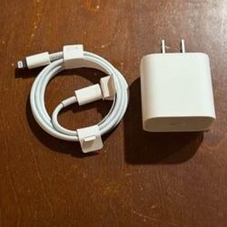 iPhone Fast Charger 20W And Cable