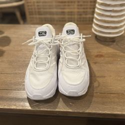 White Nike Air Max 97 trainers