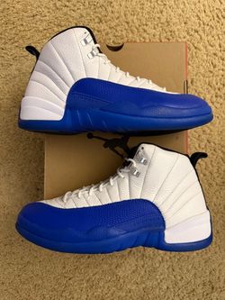 Size 9.5 (Pre owned, comes with original box) - Air Jordan 12 retro blueberry