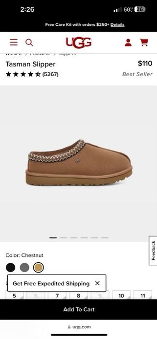 Ugg Tasman Slippers