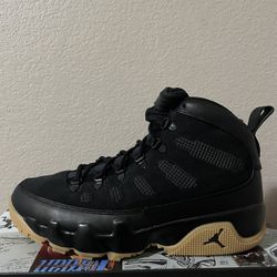 Jordan 9 Black Gum Boot