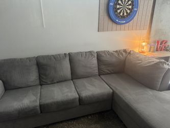 Gray Sectional Couch
