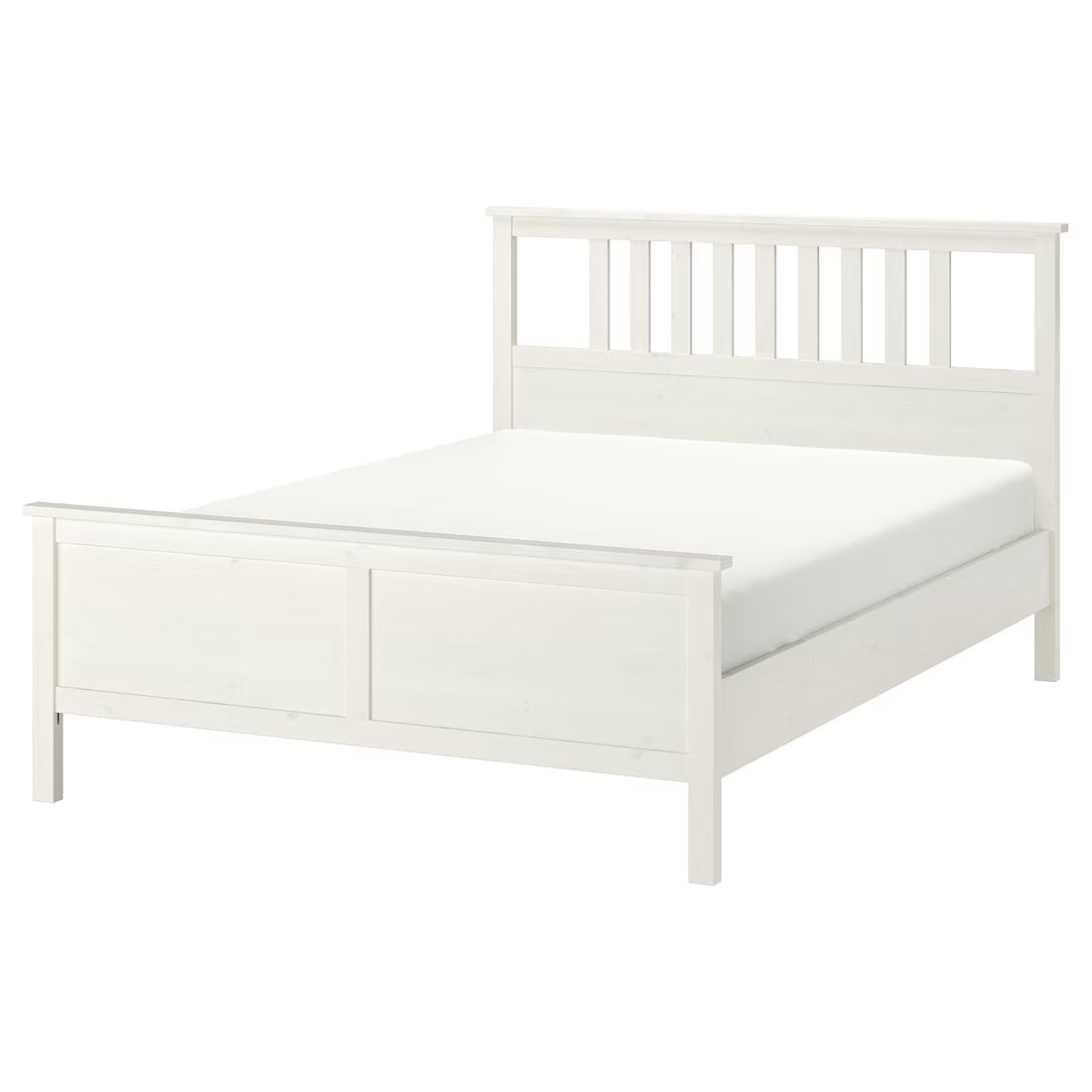 IKEA White Hemnes Double Bed frame - Excellent