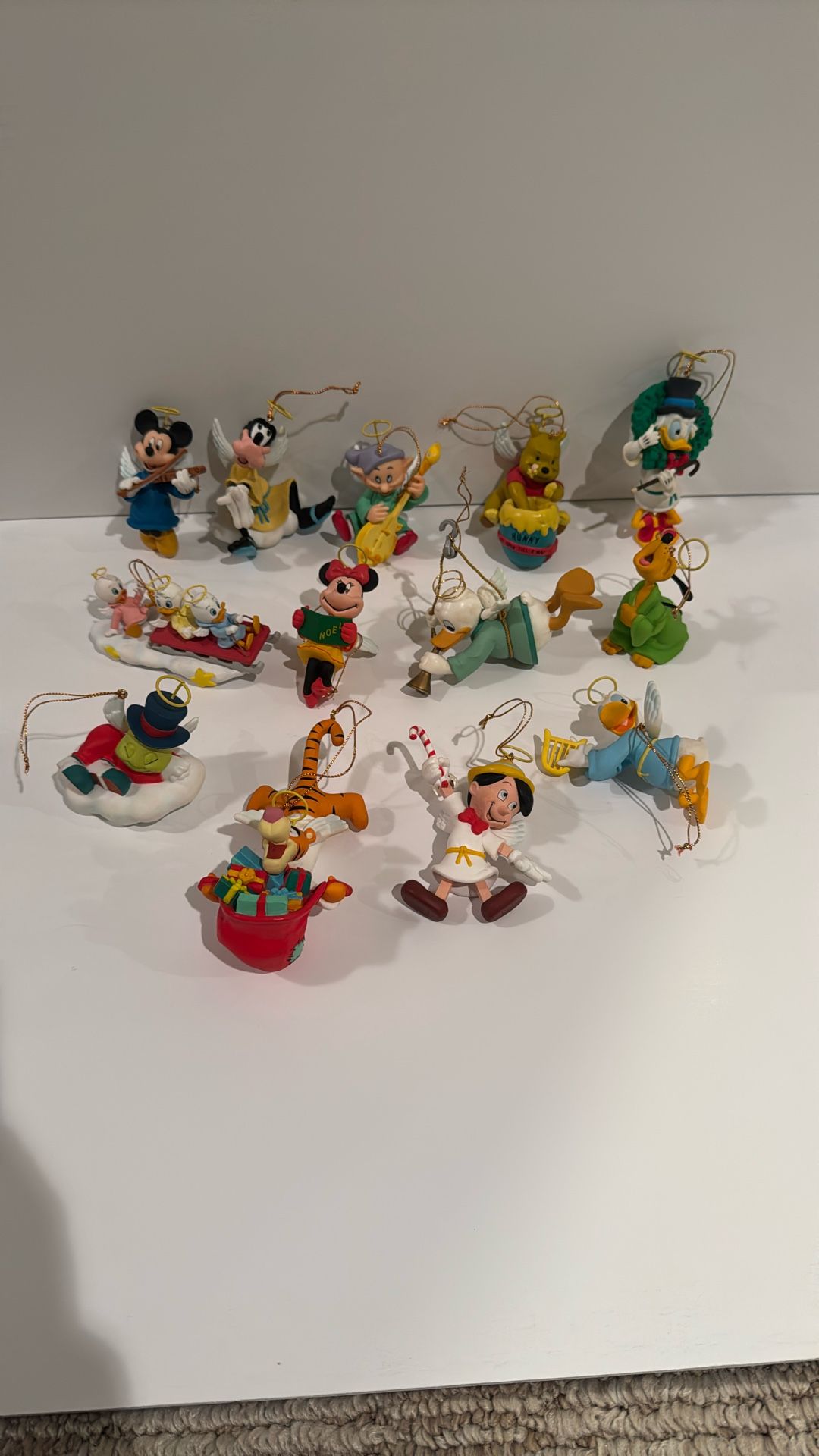 Disney Christmas Angels Tree Decorations