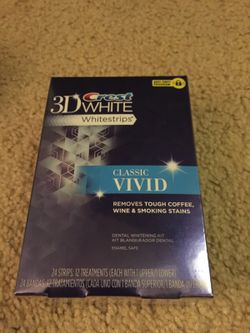 Brand new crest white strips sealed