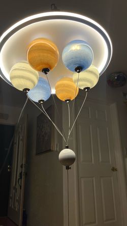 Children's Room LED Dimmable Pendant Lamp