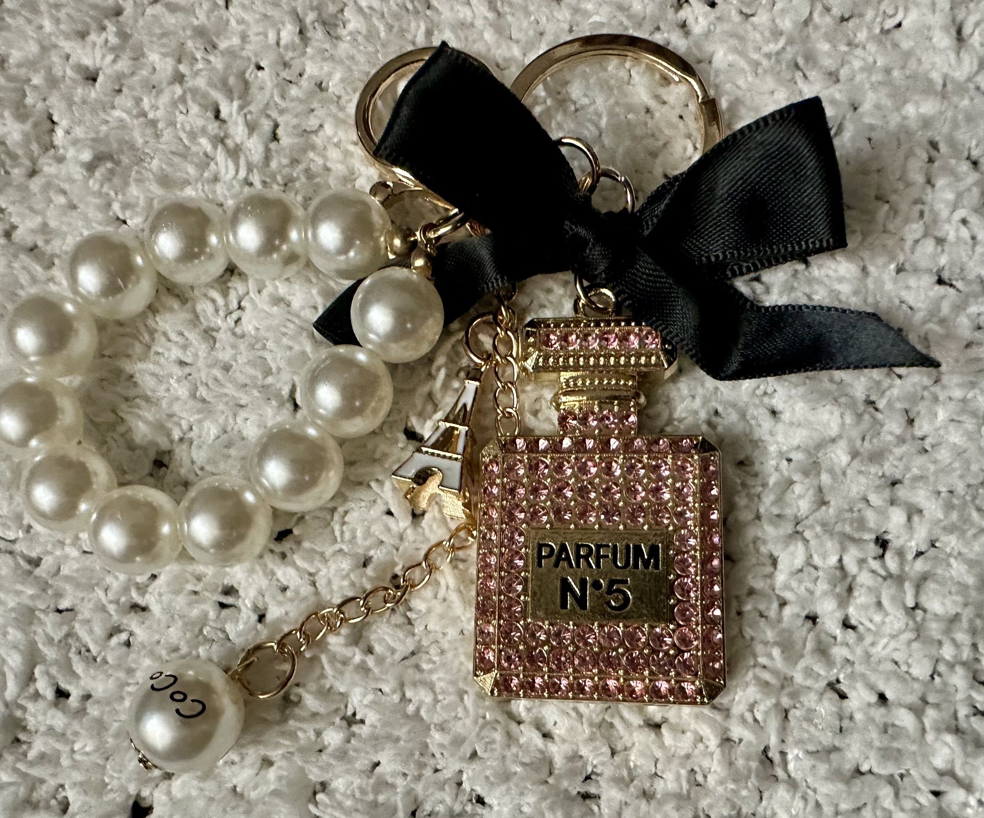 New In Bag: PINK BLING decorative Perfume Keychain