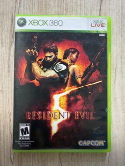 Resident Evil 5 Xbox 360 Game