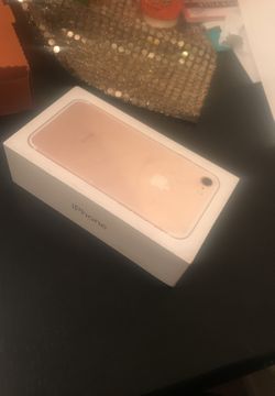 iPhone 7 rose gold :. 375 Or best offer ..