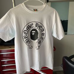 Chrome Hearts X Bape Tee Collab