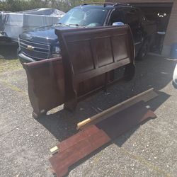 Free King Size Sleigh Bed Frame