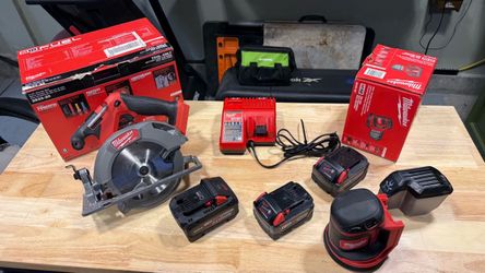 Milwaukee M18 Fuel Power tool set.