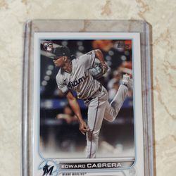 Edward Cabrera Rookie Card Collection!!