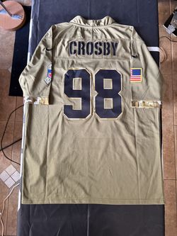 ;AS VEGAS RAIDERS MAXX CROSBY SALUTE TO SERVICE STITCHED JERSEY UP TO 6XL - 250+ INSTOCK OPTIONS