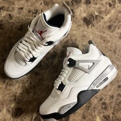 Jordan 4 White Cement