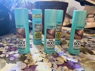 5 L’Oréal Magic Root Cover Up Sprays Dark Blonde & Medium Blonde