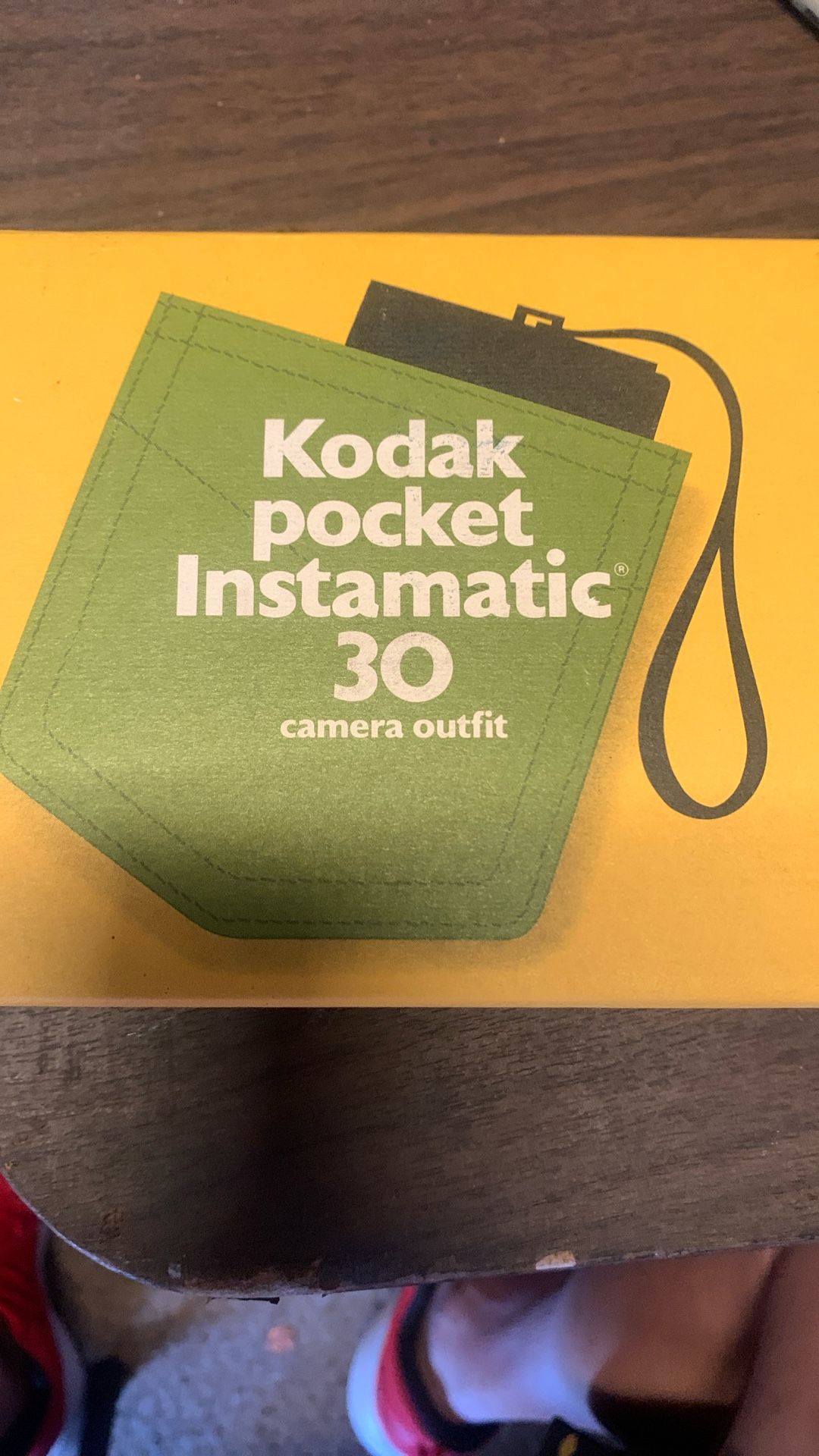 Kodak Pocket Instamatic 30 Camera NIB