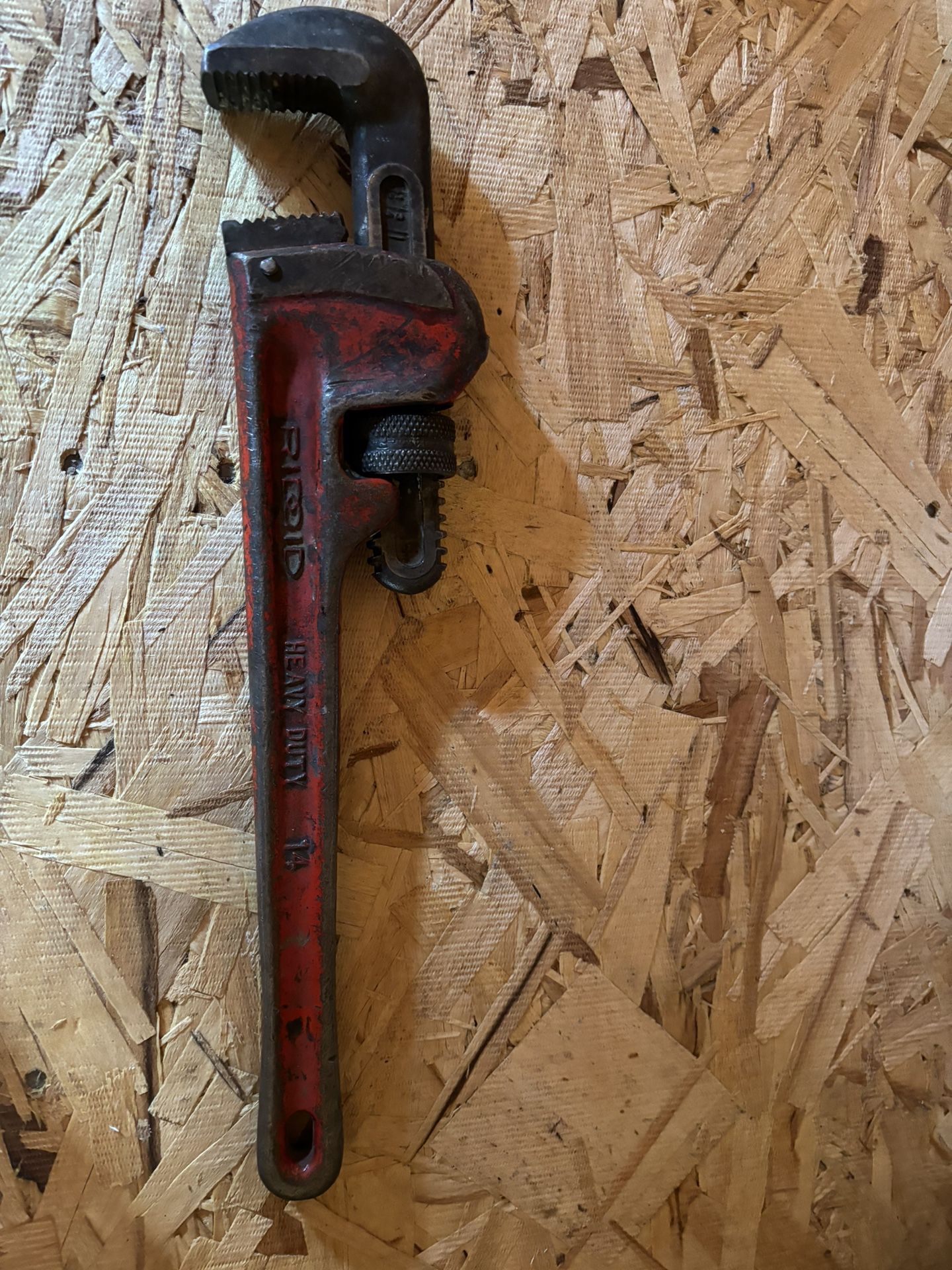 The Ridge Tool Company Heavy Duty 14 Pipe Wrench