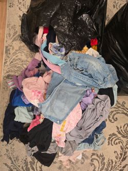 2 big bags of girl's clothes size 6/7 and some 8