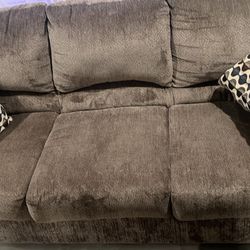 Love Seat And Couch 