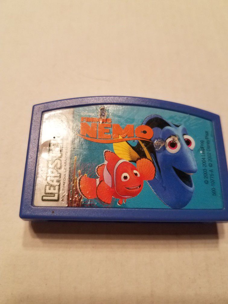Leapster Finding Nemo Game