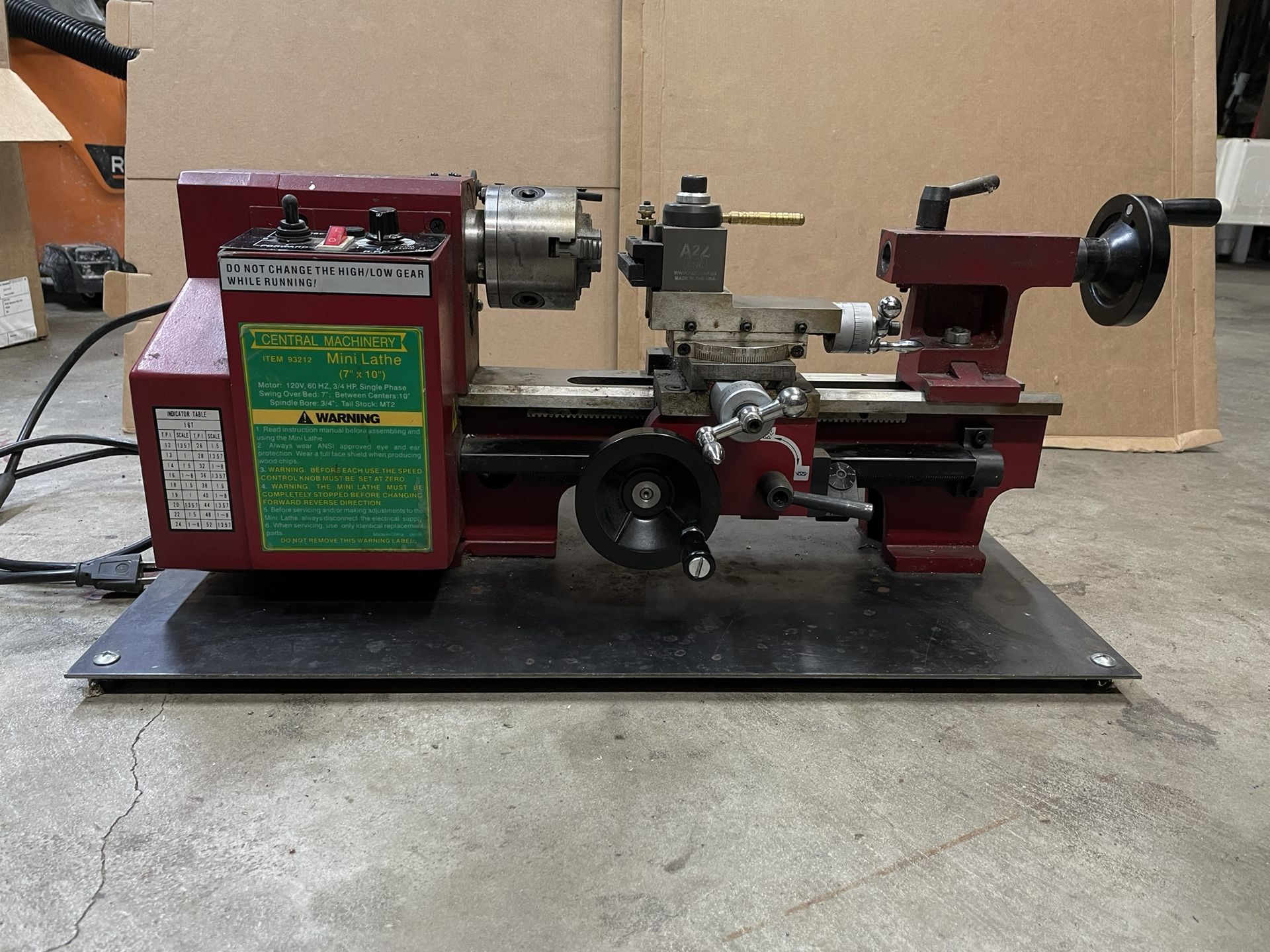 Lathe for Sale in WA OfferUp
