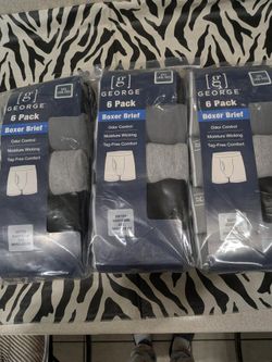 Men's 6 Pack Boxers NEW 6 Packs Available Size 3X