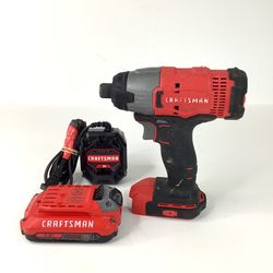 CRAFTSMAN V20 20-volt max Cordless Impact Driver (Battery Included and Charger Included)