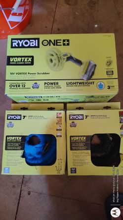 Ryobi 18 Volt Vortex And 2 Extra Brushes