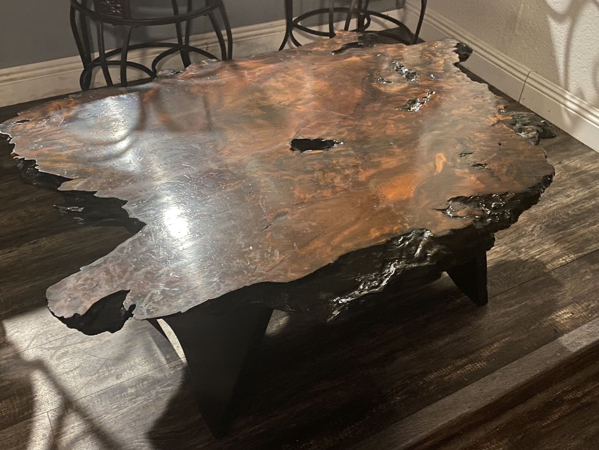 Redwood Burl Table