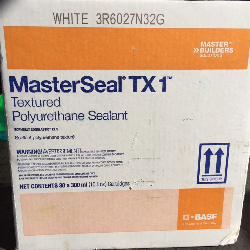 MasterSeal TX1 textured caulking sealant
