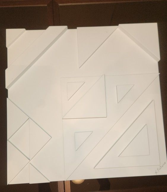 2 White Wall Art