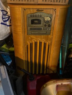 Memorex Retro Floor Console Stereo System