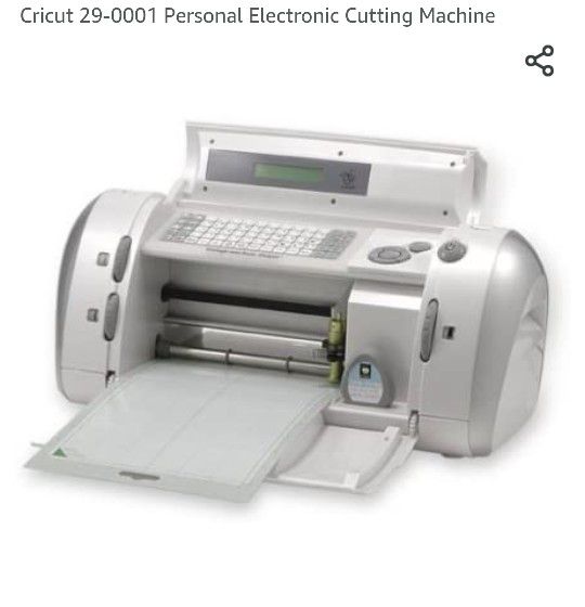 Cricut Basic Cutter Machine Like New Comes With Accessories & Vinyls