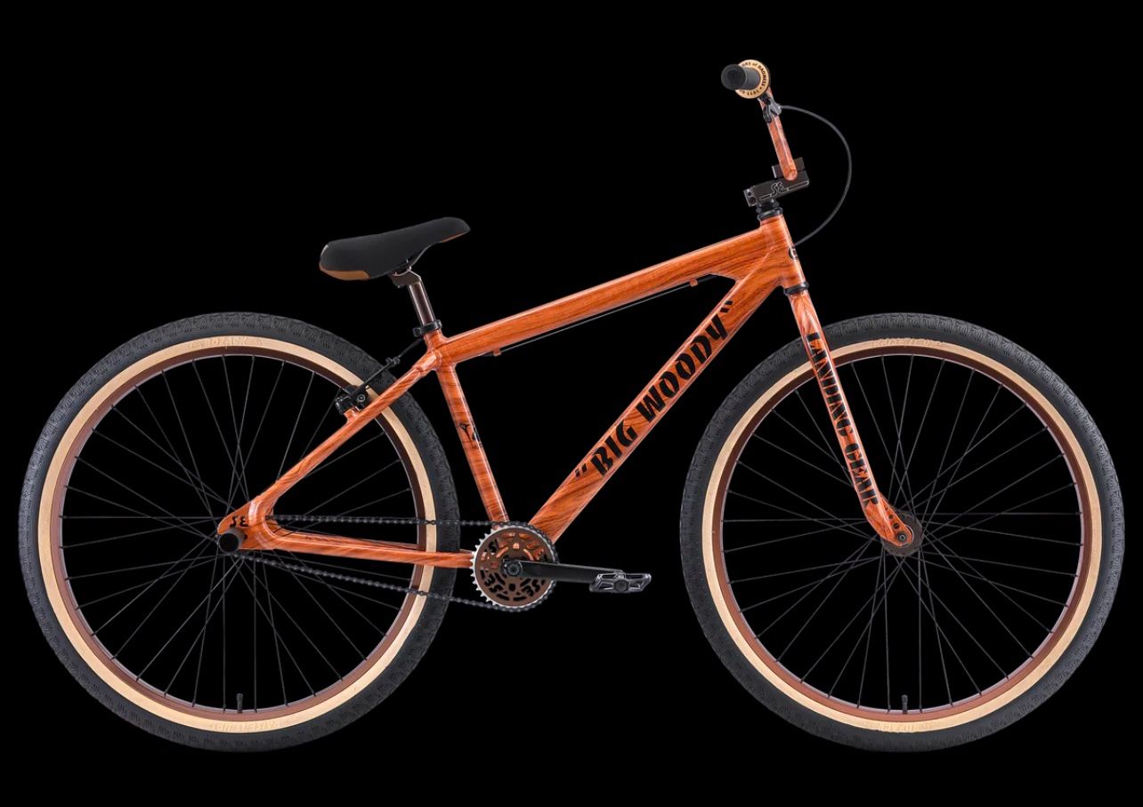 SE Bikes Big Ripper 29 Wood Grain