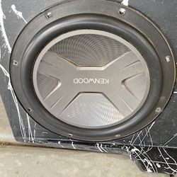 Kenwood Deck And Woofer