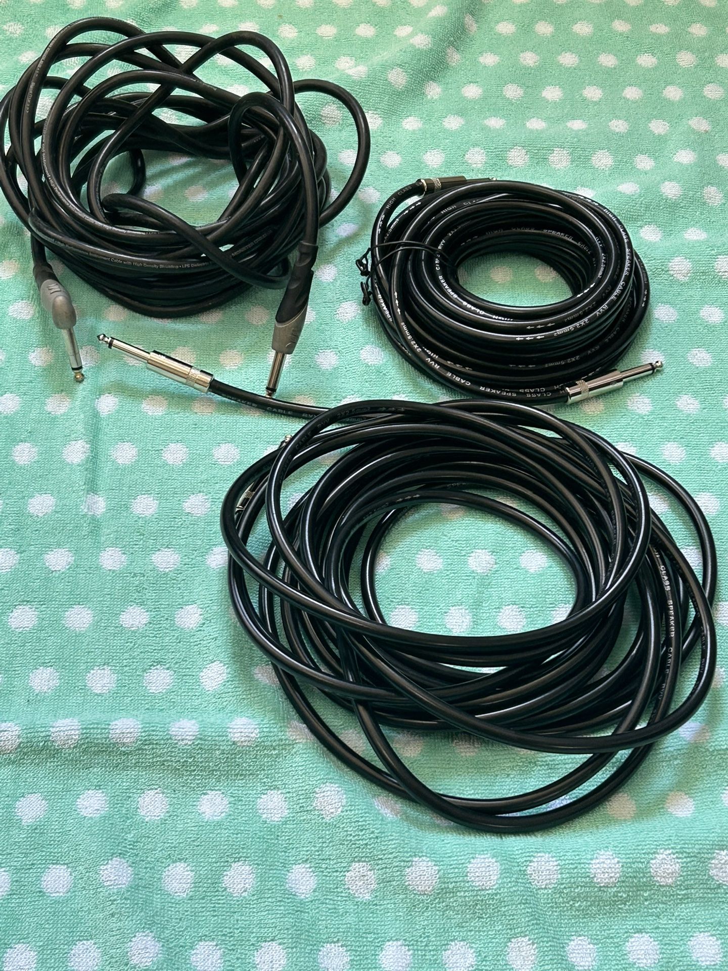 Cables Para Guitarra O Audio