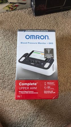Omron Blood Pressure Monitor + EKG