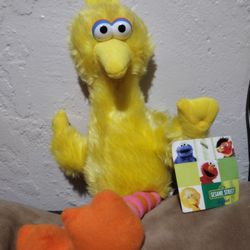 2003 Big Bird Sesame Street Plush With Tags 