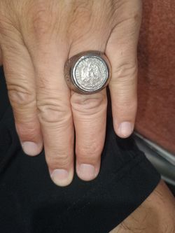 Make Offer - #2  Rare VTG Sterling Silver Estados Unidos Mexicanos Ring
