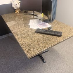 Table Large With Stone 