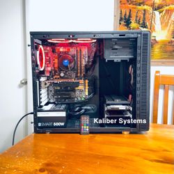 Custom Gaming Computer with Intel i7 4790, 1050 GTX Ti, 256GB SSD/500GB HDD