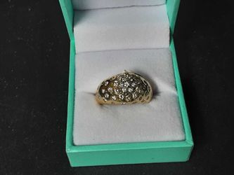 Women's Ring - Yellow Gold 14k (.585) 8.1 grams Size 8.5
